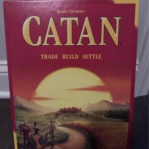 Catan Board Game - Trade Build Settle - Like New